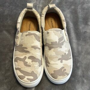 Wore once. Womens comfy slip ons. Size 10